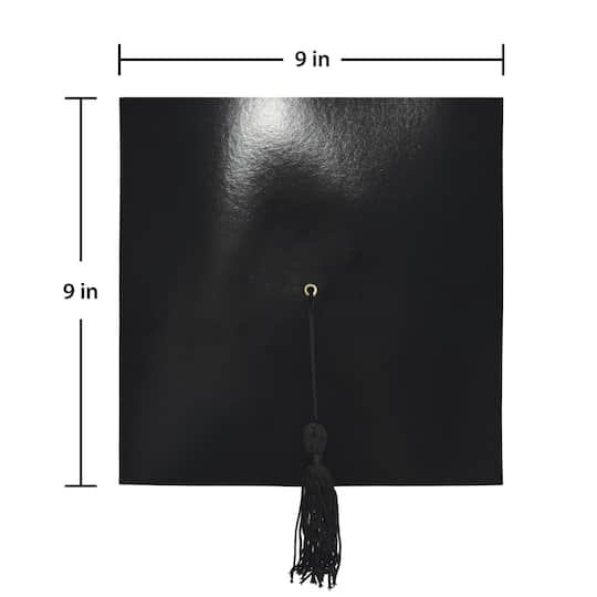 Beistle Black Paper Graduation Caps, 4ct.